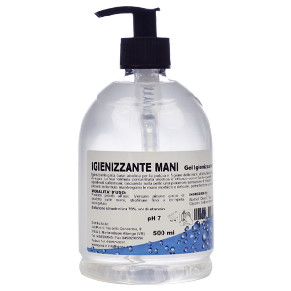 IGIENIZZANTE MANI GEL